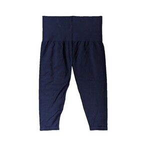 Soma Woman's Navy Shape Wear Capri Leggings Pants Blue Slimming Size XL
